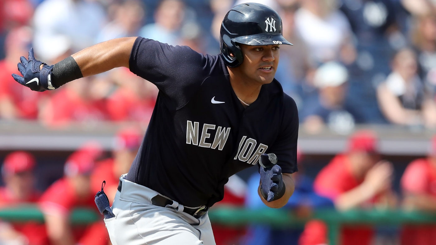 WATCH: Yankees prospect Jasson Dominguez slugs fourth home run of spring training