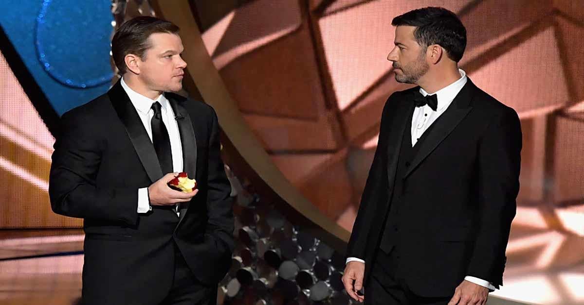 2023 Oscars Will Matt Damon Slap Jimmy Kimmel?