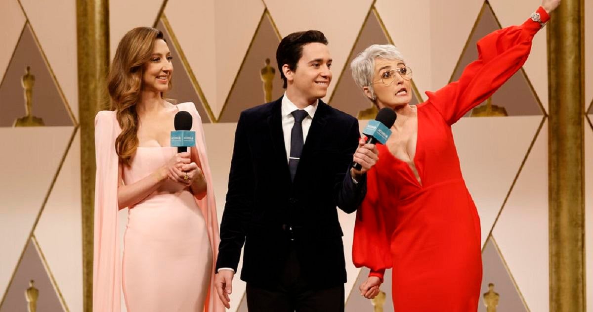 'SNL' Cold Open Oscars 2023 Mocked Ahead of Tonight's Ceremony