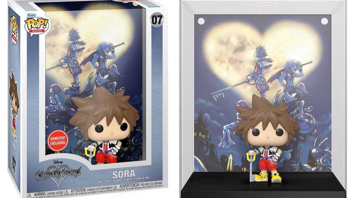 Hearts Sora Game Cover Funko Pop Exclusive Up for Pre-Order
