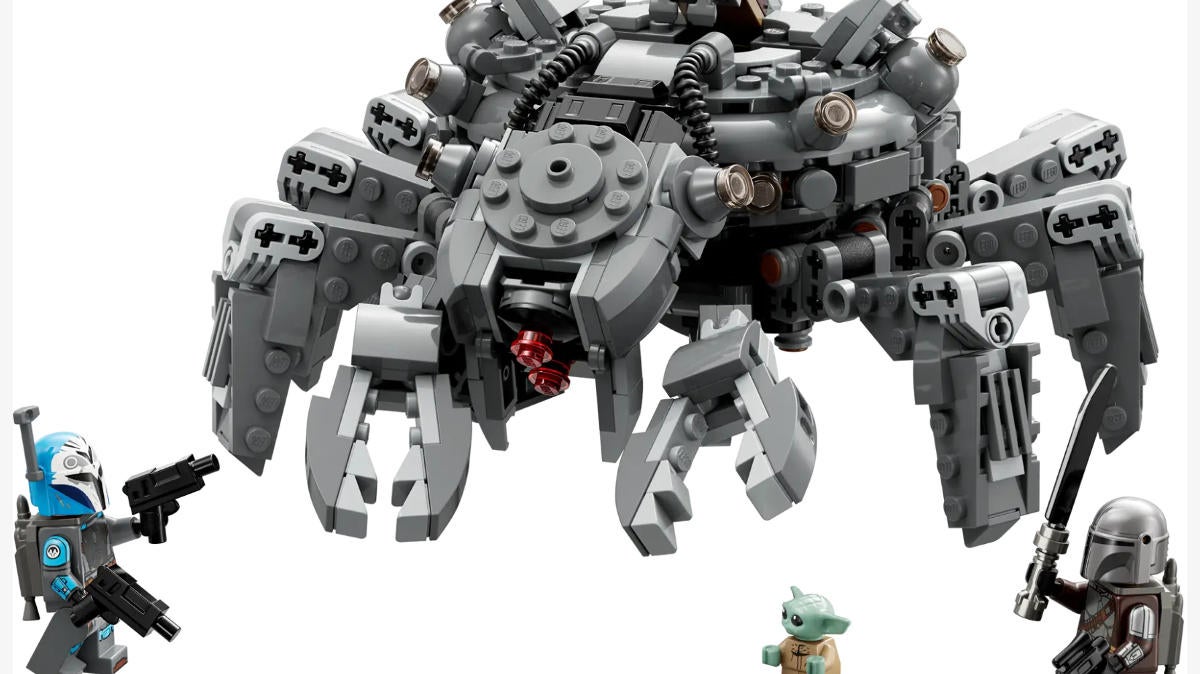 Spider Tank Launches As The Latest Star Wars: The Mandalorian LEGO Set
