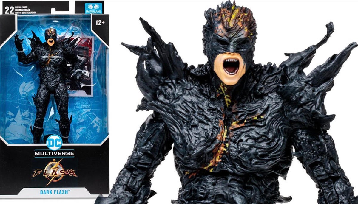 The Flash Movie Toy Reveals Frightening Dark Flash Character Variant