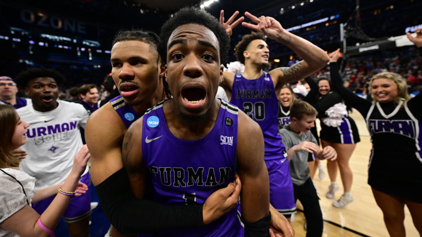 
                        March Madness 2023: Furman stuns Virginia on late clutch play for first NCAA Tournament win since 1974
                    