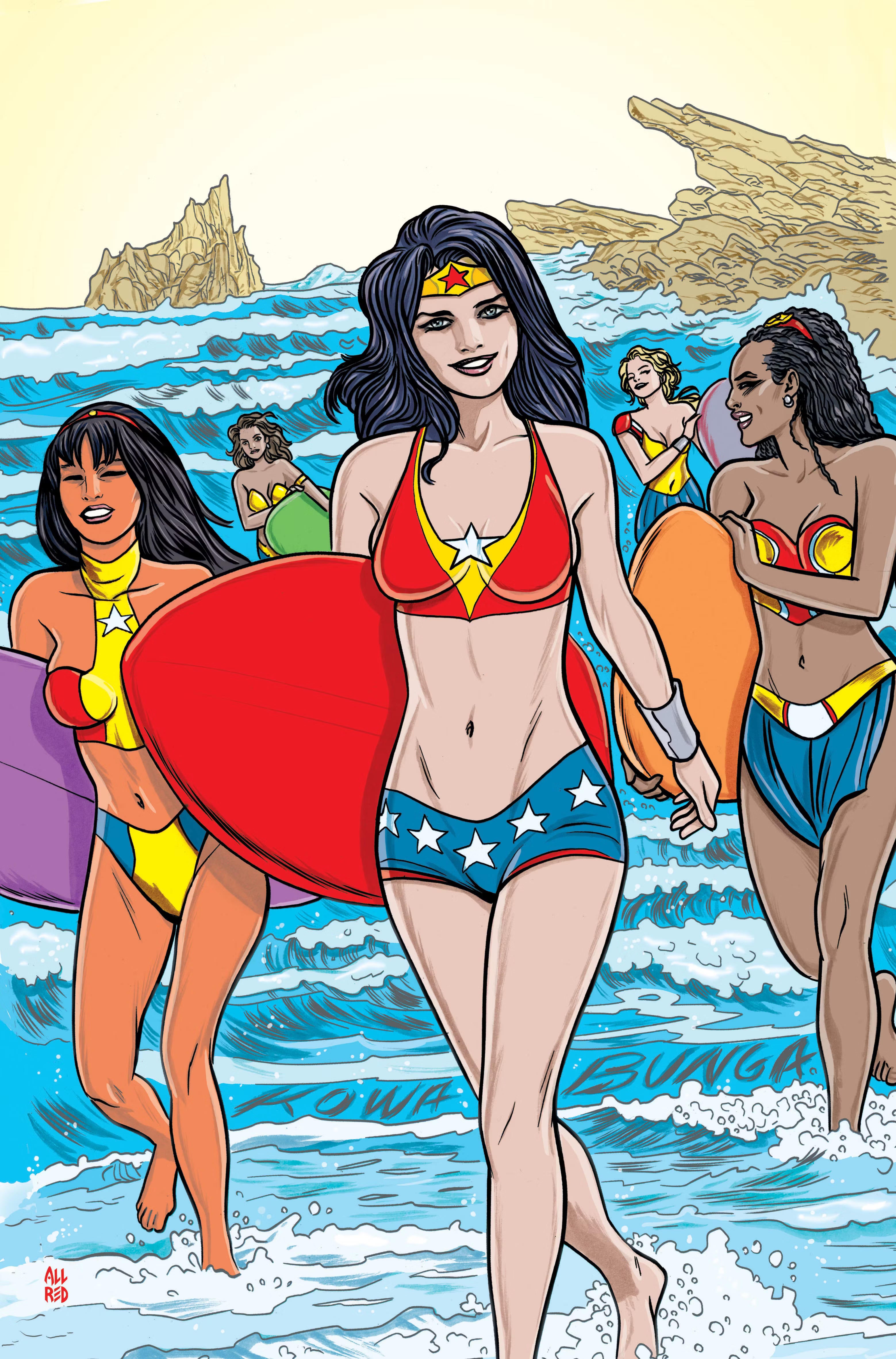 DC s Swimsuit Variant Covers Spotlight Batman Poison Ivy and More