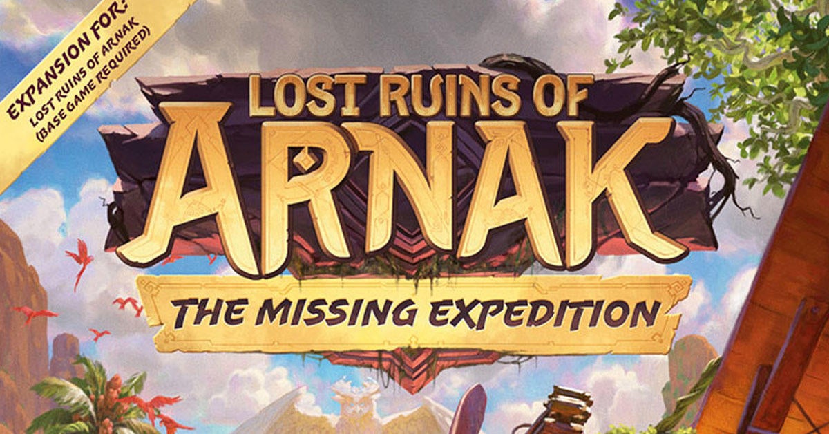 Lost Ruins of Arnak Reveals The Missing Expedition Expansion