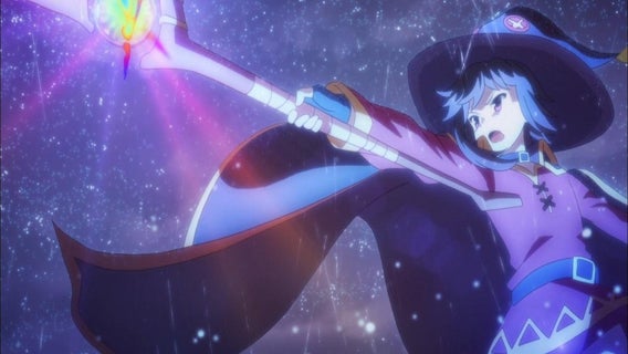 ComicBook.com on X: Konosuba's spin-off anime is celebrating Megumin with  a special new poster:   / X