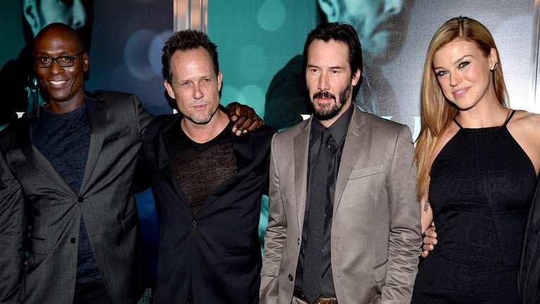 Keanu Reeves Remembers Lance Reddick During 'John Wick: Chapter 4' Premiere