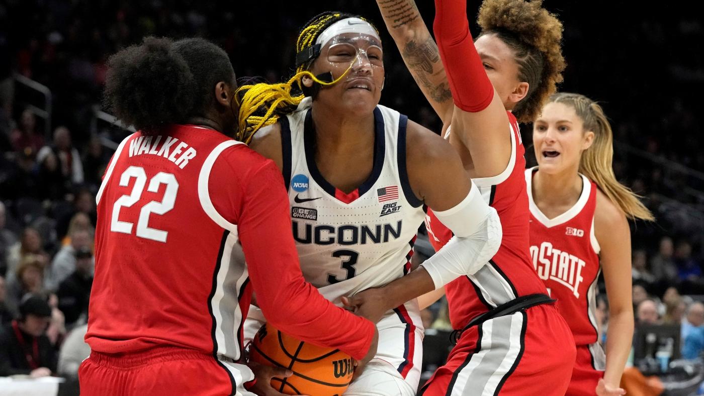 Bola basket wanita UConn tertegun oleh Ohio State di Sweet 16, mengakhiri rentetan 14 Final Four berturut-turut sejak 2008