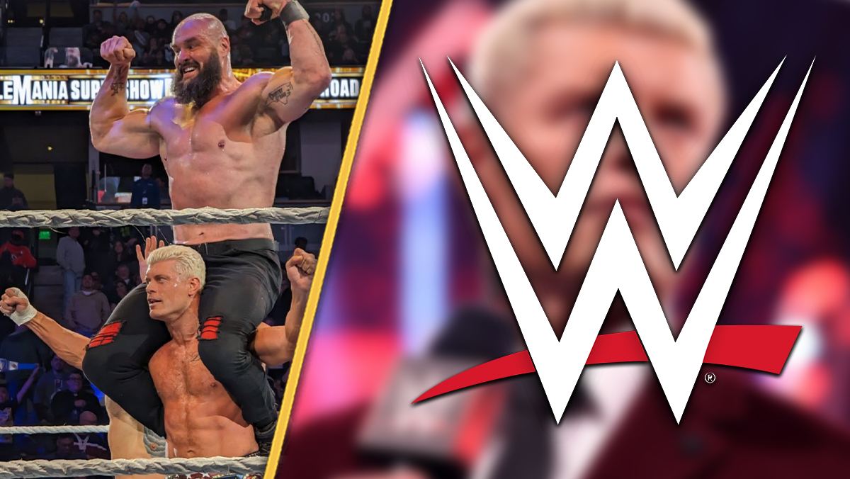 CODY RHODES BRAUN STROWMAN WWE