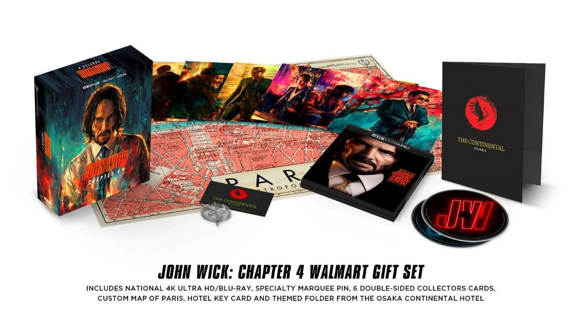 John Wick: Chapters 1-4 (2023) [Blu-ray / 4K Ultra HD (Box Set)] - Planet  of Entertainment