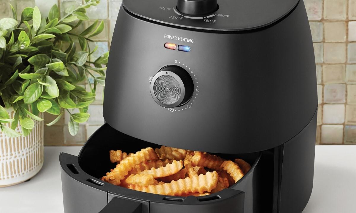  Black 2 Quart Air Fryer from Bella : Home & Kitchen