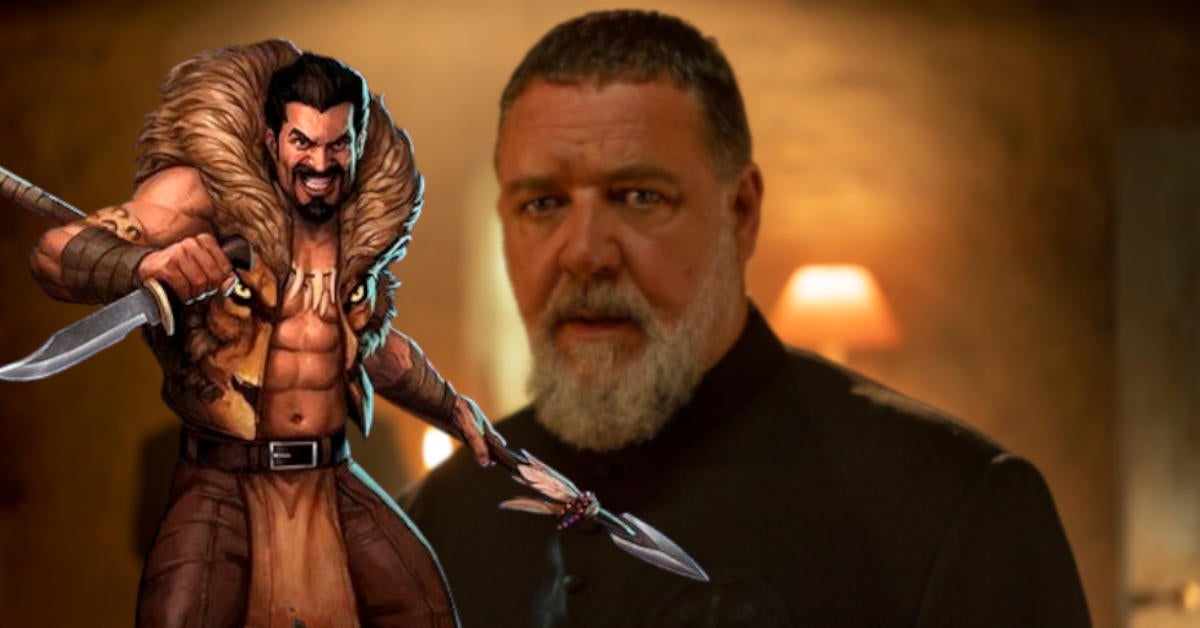 Russell Crowe Compares Accents Between Kraven the Hunter, Thor 4, and The Pope’s Exorcist Russell Crowe Compares Accents Between Kraven the Hunter, Thor 4, and The Pope’s Exorcist
