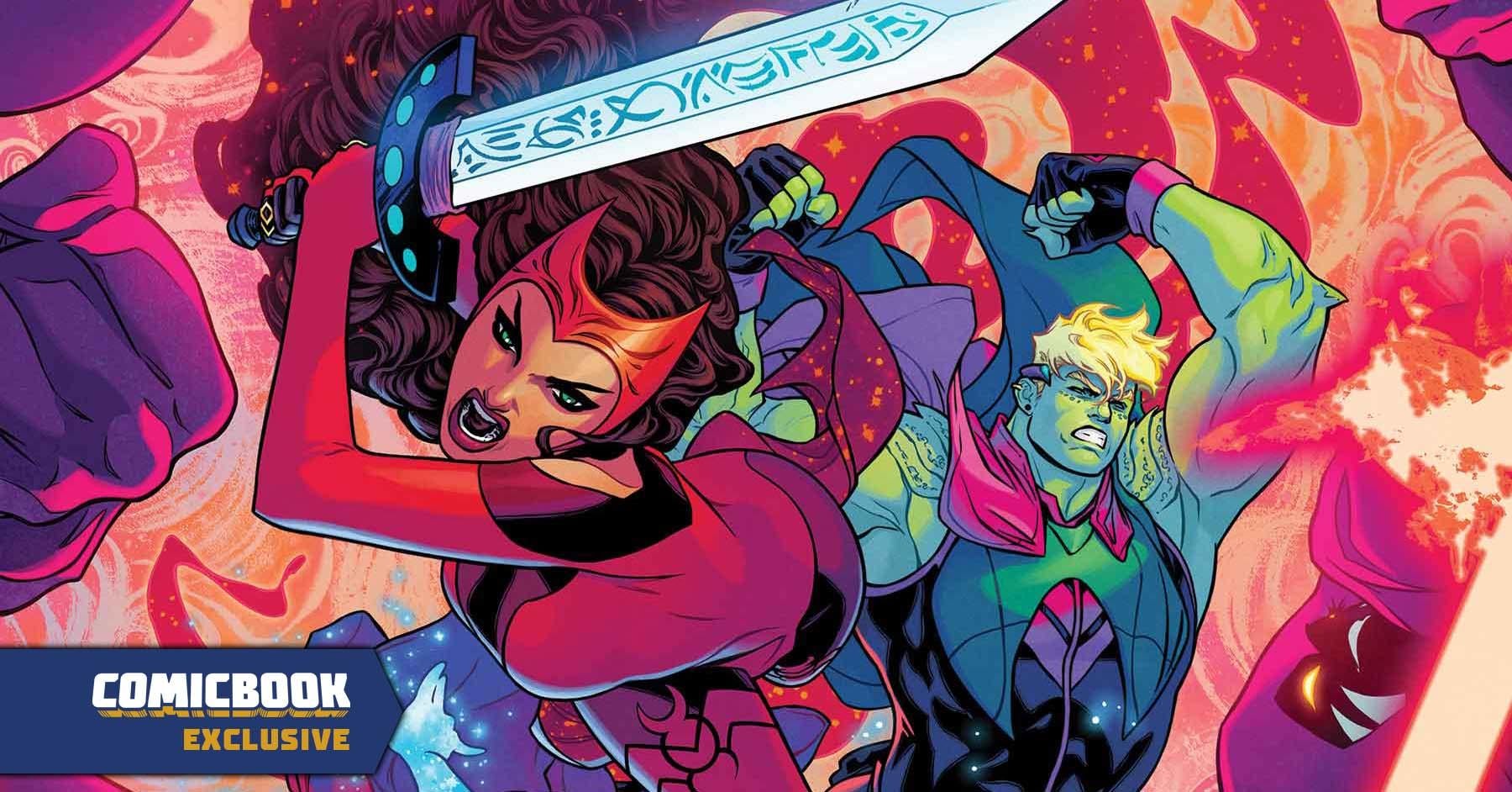 Marvel Teases a Loki/Scarlet Witch Romance