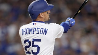 Dodgers: Trayce Thompson talks NBA Finals, regaining his swing