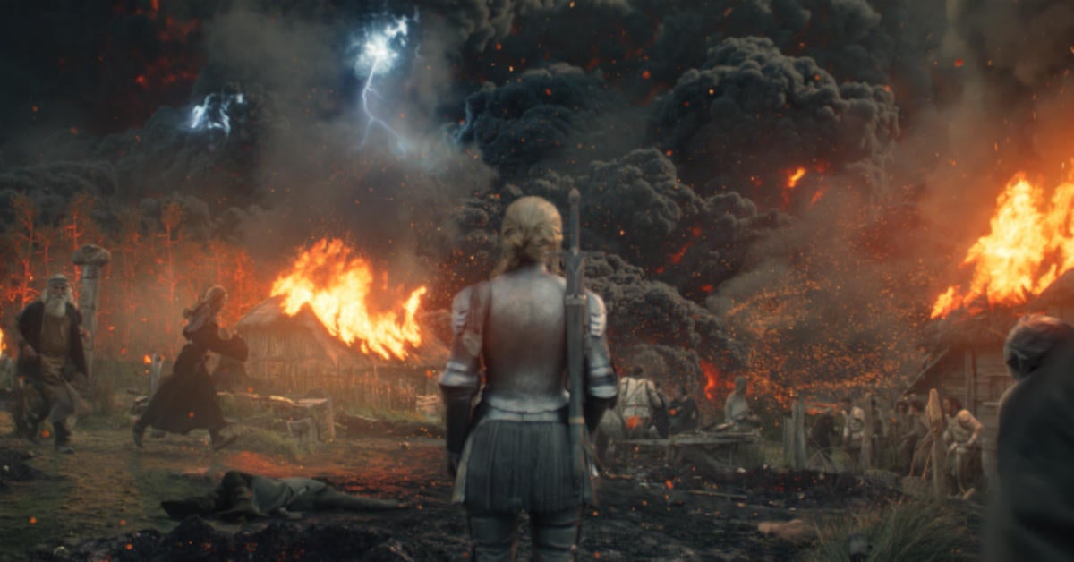 The Lord of the Rings set catches fire while filming The Rings of Power  season 2