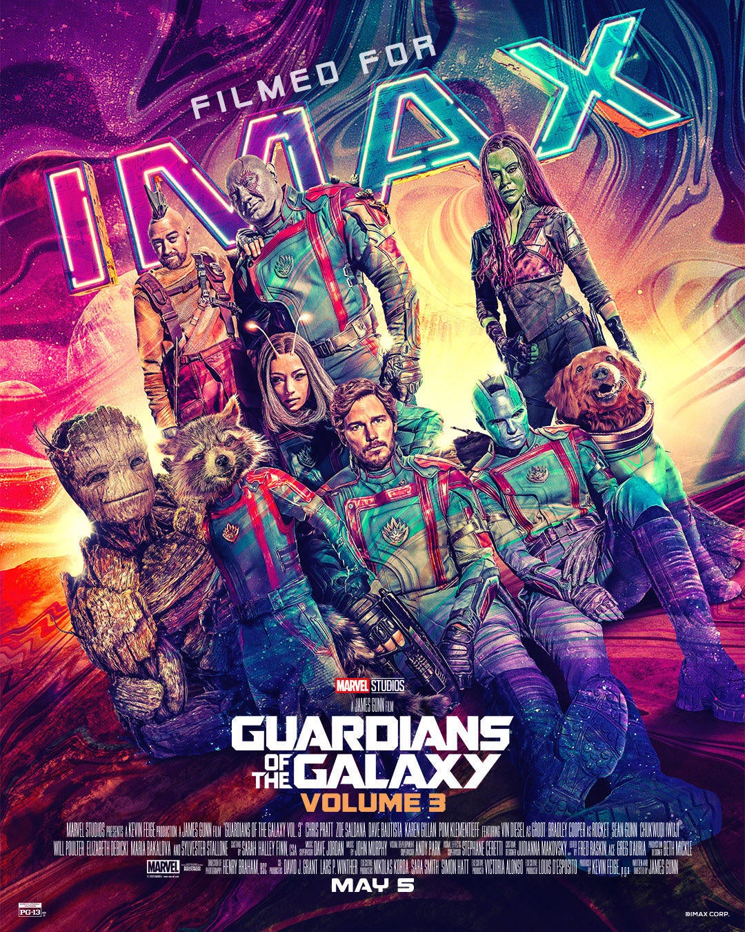 Guardians Of The Galaxy Vol. 3 Reveals Multiple New Posters