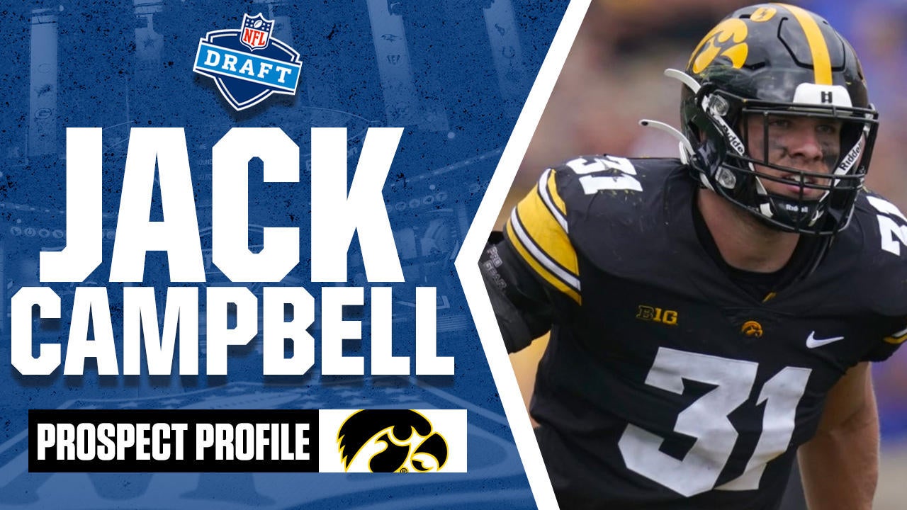 Iowa football's Jack Campbell delivers big performance at NFL Combine
