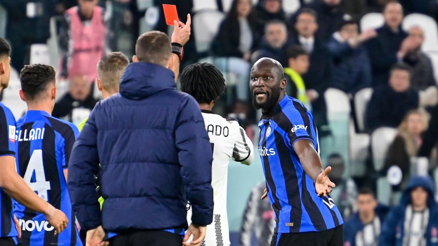 Skor Juventus vs Inter: Penalti Romelu Lukaku, mengapa dia mendapat kartu merah setelah mencetak gol dan apa artinya