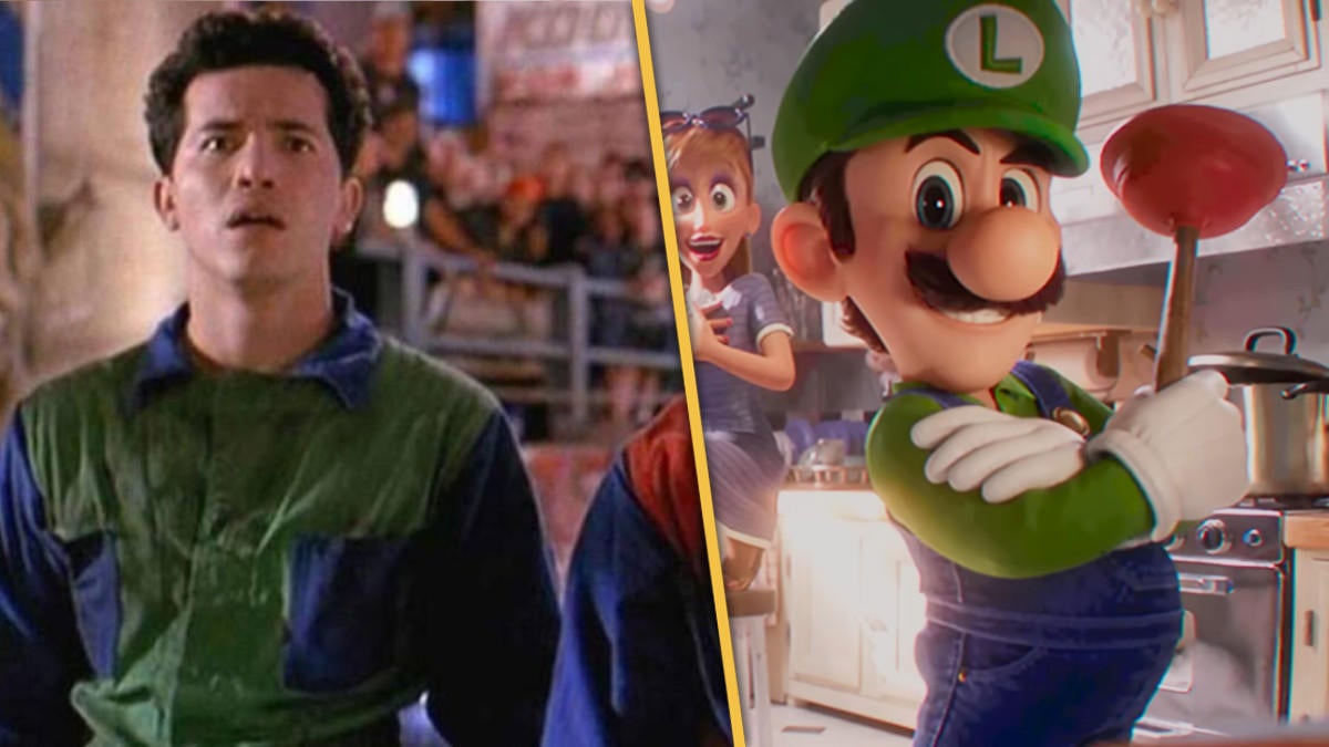 super mario bros movie luigi