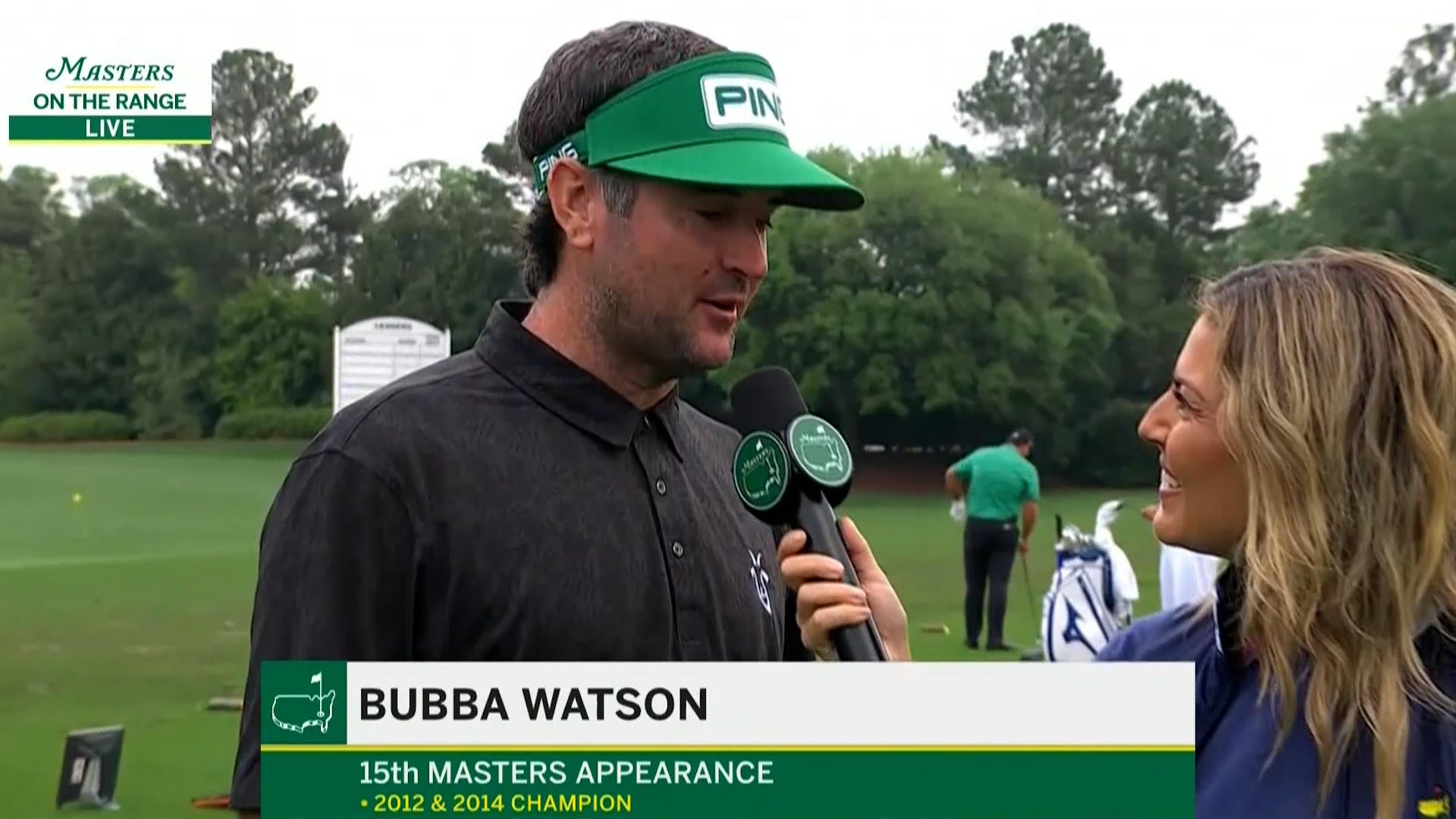 Masters on the Range Bubba Watson on Controlling Nerves at Augusta