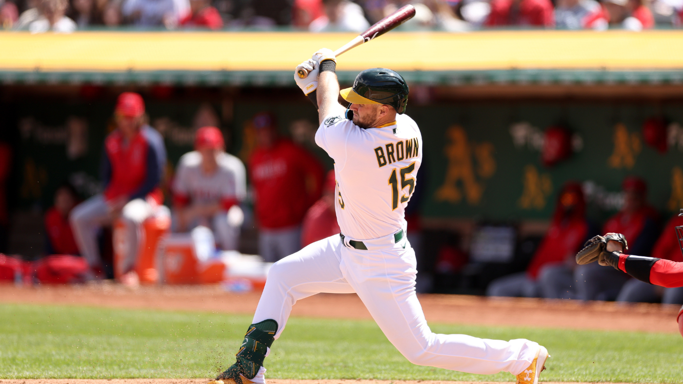 Seth Brown injury update: Potential A's trade candidate out 4-6 weeks with strained oblique