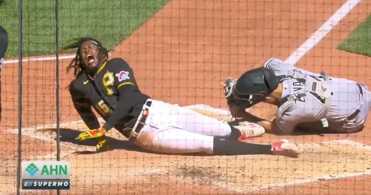Pirates SS Oneil Cruz injured in home-plate collision - Newsday