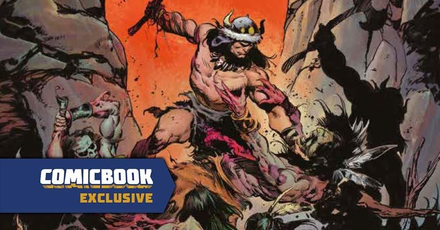 Conan The Barbarian 1 Cover And Interior Art Revealed By Titan Comics