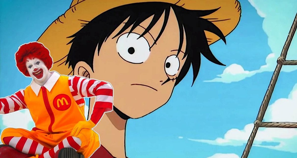 One Piece – Anime ganha um novo anúncio com McDonalds - AnimeNew