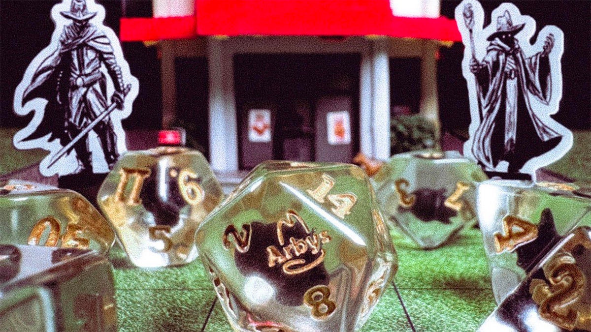 Arby's Is Bringing Back Its Dungeons & Dragons Dice