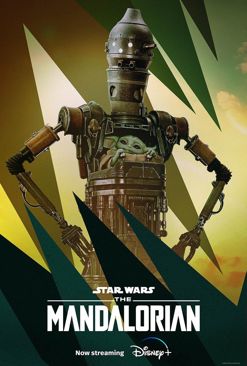 Star Wars: The Mandalorian Debuts Character Posters For IG-12 And The ...