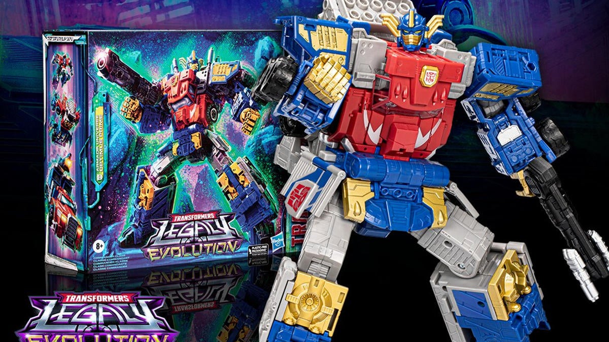 Transformers Legacy Evolution Commander Armada Optimus Prime Is On