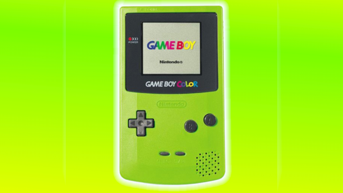 Game Boy Color - Kiwi (Green), Game Boy Color