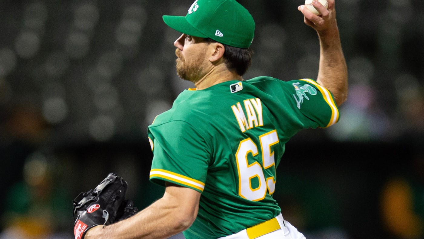 Athletics reliever Trevor May placed on injured list to deal with anxiety: 'I commend Trevor for speaking up'