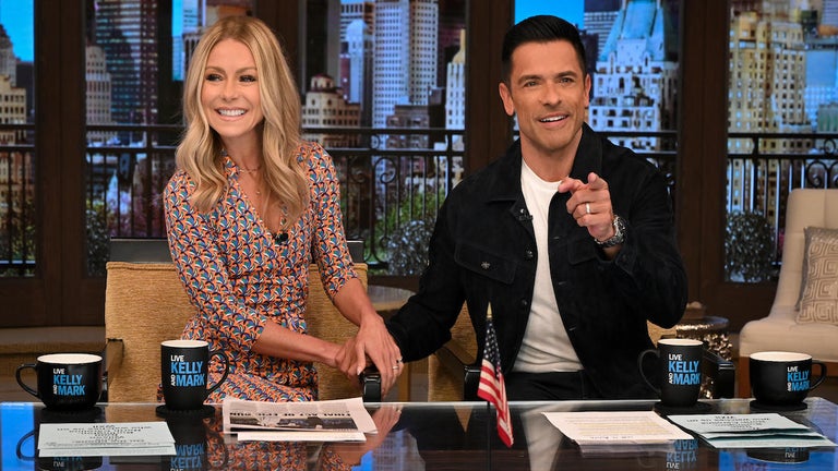 Kelly Ripa and Mark Consuelos Transform Into 'The Golden Bachelor' for 'Live's Halloween Show