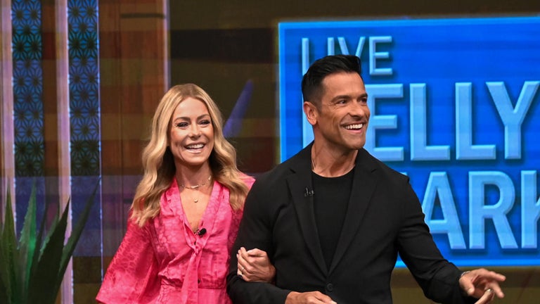 Kelly Ripa Suffers Wardrobe Malfunction While Dancing With Mark Consuelos on 'Live'