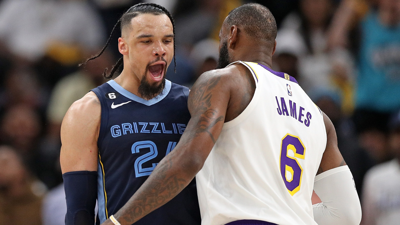 Dillon Brooks defends his LeBron James trash talk in Lakers-Grizzlies Game 2: 'I don't care, he's old'