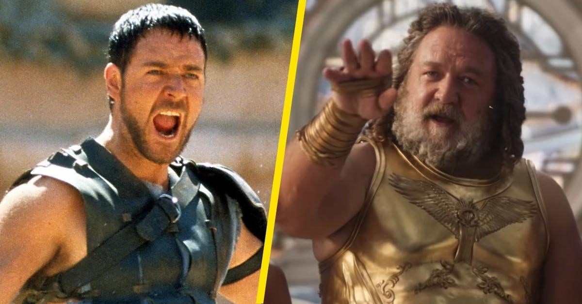 Russell Crowe está no elenco de Thor: Love and Thunder