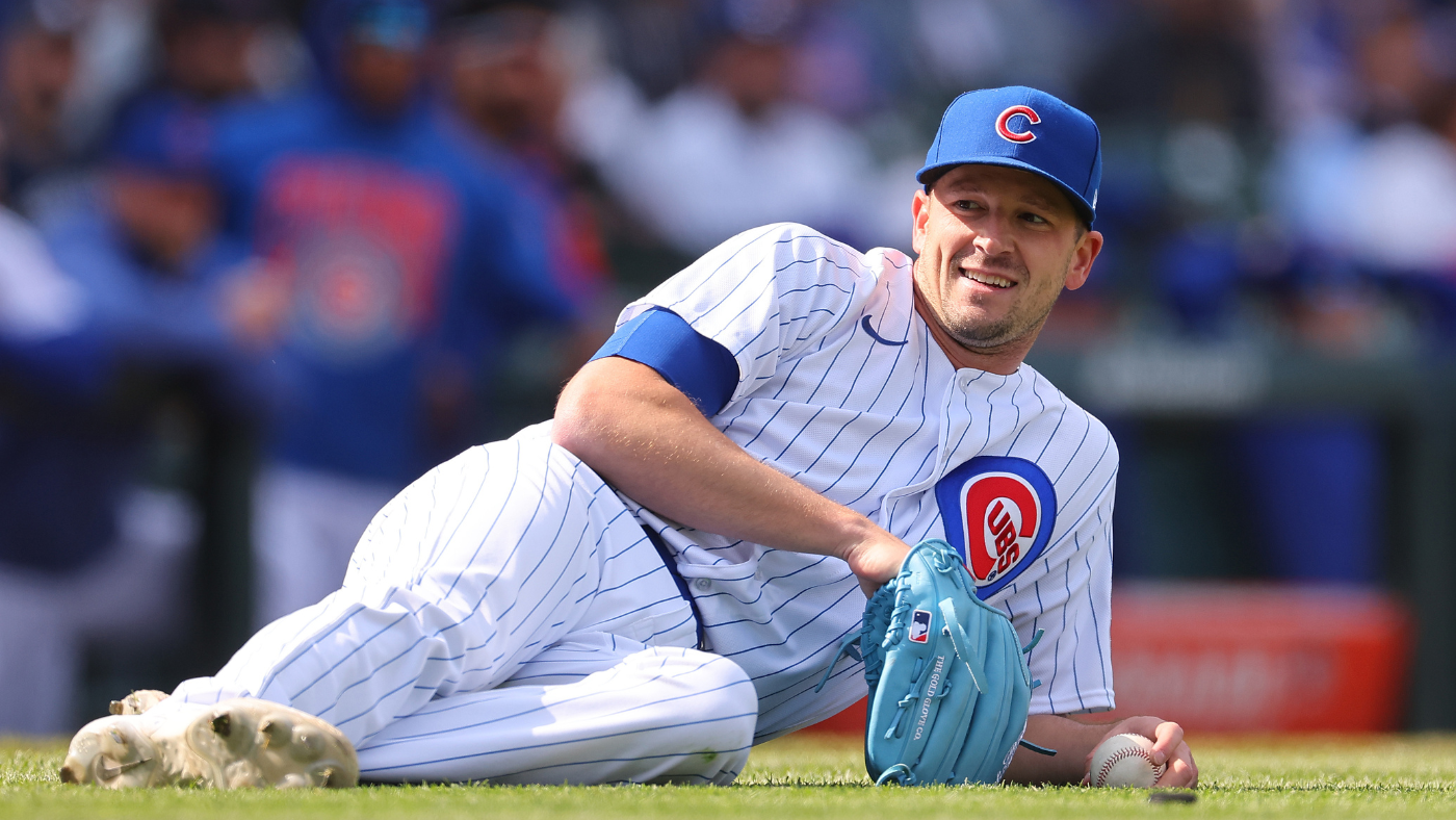 WATCH: Cubs starter Drew Smyly loses perfect game vs. Dodgers in