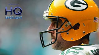 Photo: Green Bay Packers Aaron Rodgers at MetLife Stadium in New