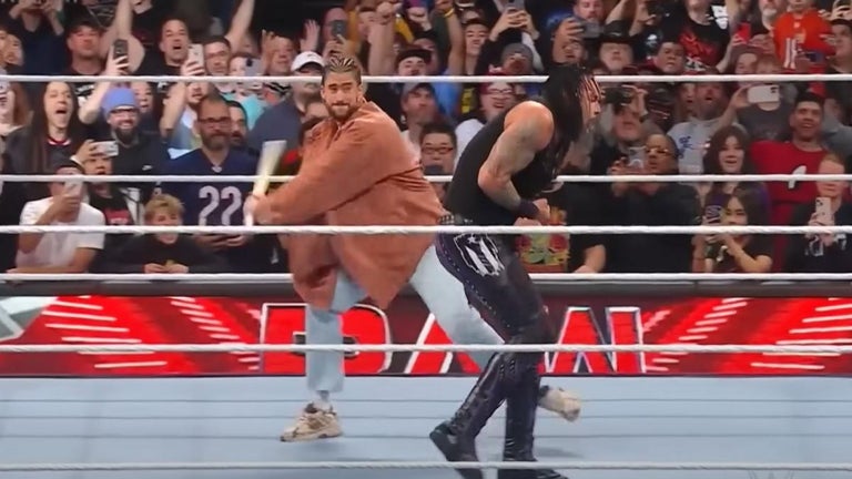 Watch: Bad Bunny Attacks WWE's Damian Priest With Kendo Stick