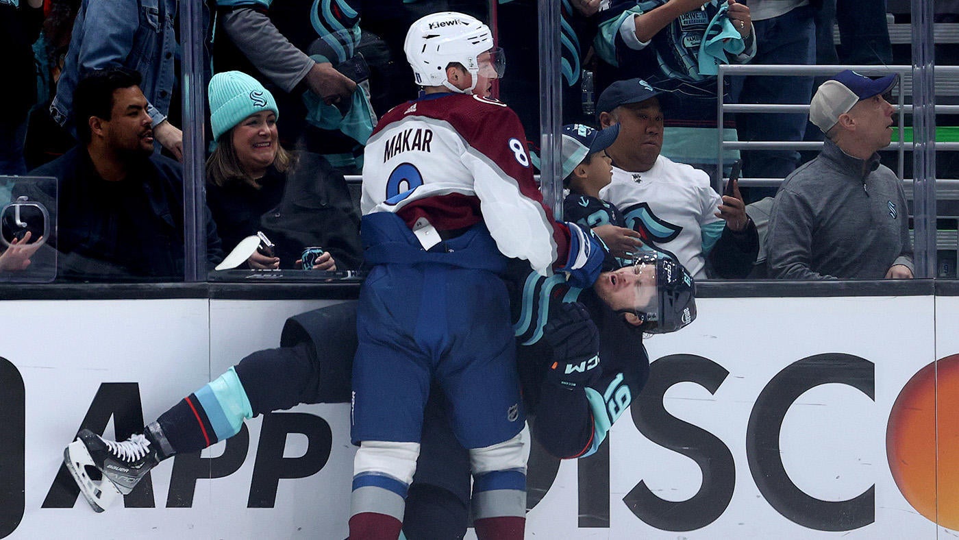NHL Playoffs 2023: Avalanche's Cale Makar suspended one game for hit on Kraken's Jared McCann