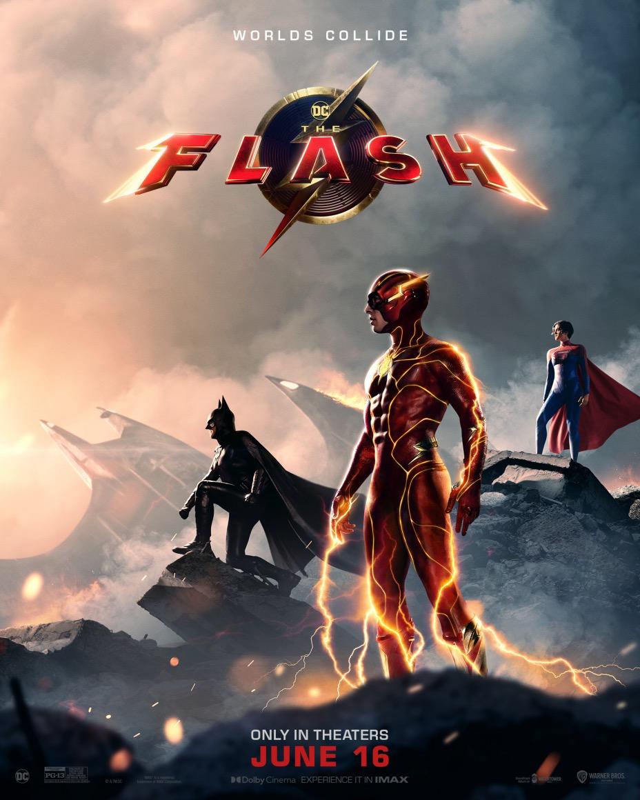 The Flash Movie Trailer Time Revealed With New Posters   The Flash Trailer Poster 