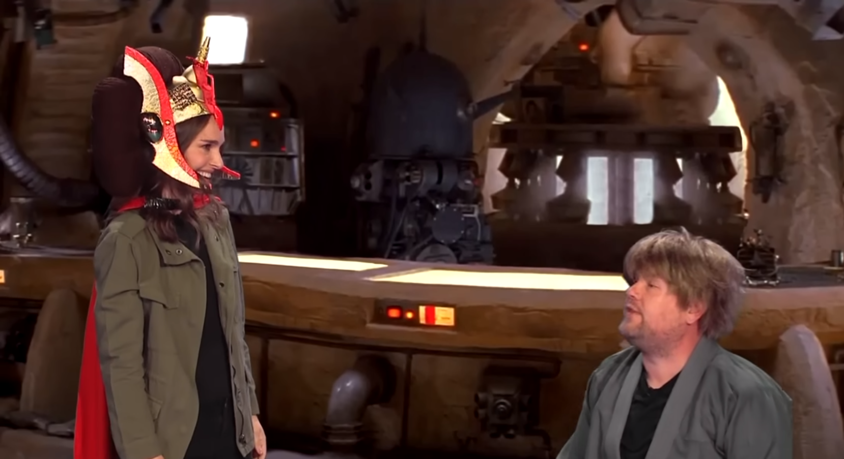 Natalie Portman Hilariously Recreates Star Wars and Thor Roles for The Late  Late Show