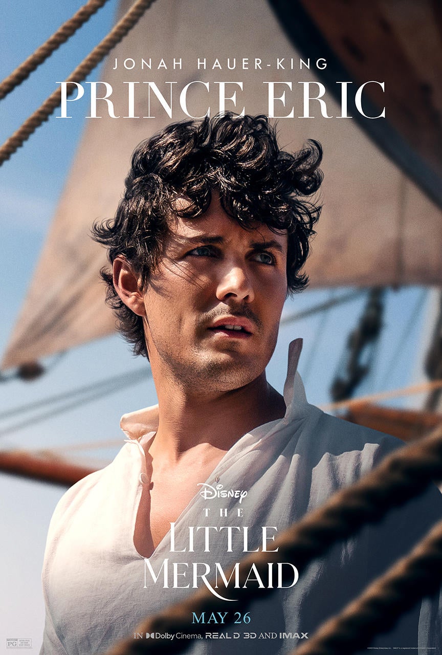 The Little Mermaid Character Posters Released