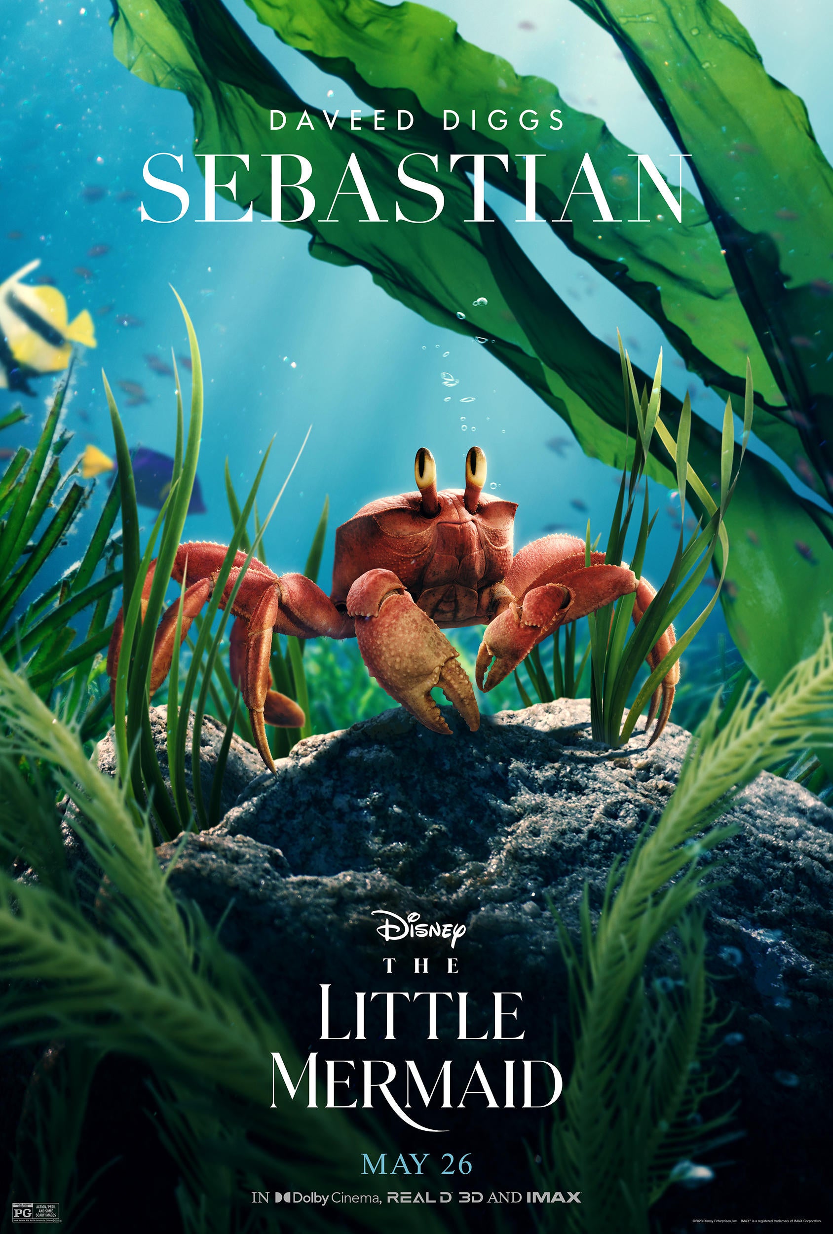 The Little Mermaid Character Posters Released