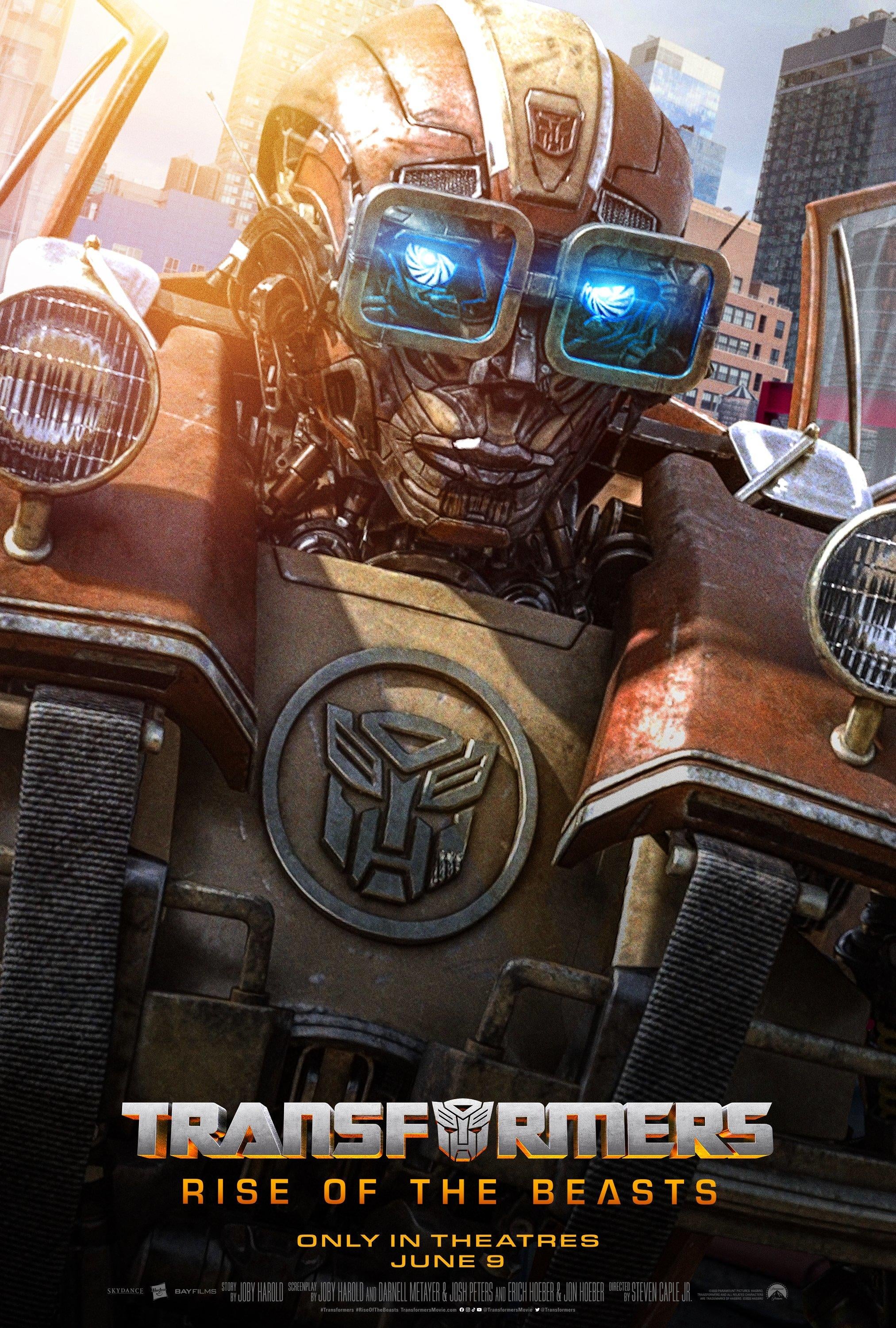 New Transformers Movie 2025 Rise Of The Beasts Enid Corinne   Transformers Rise Of The Beasts Posters Wheeljack 