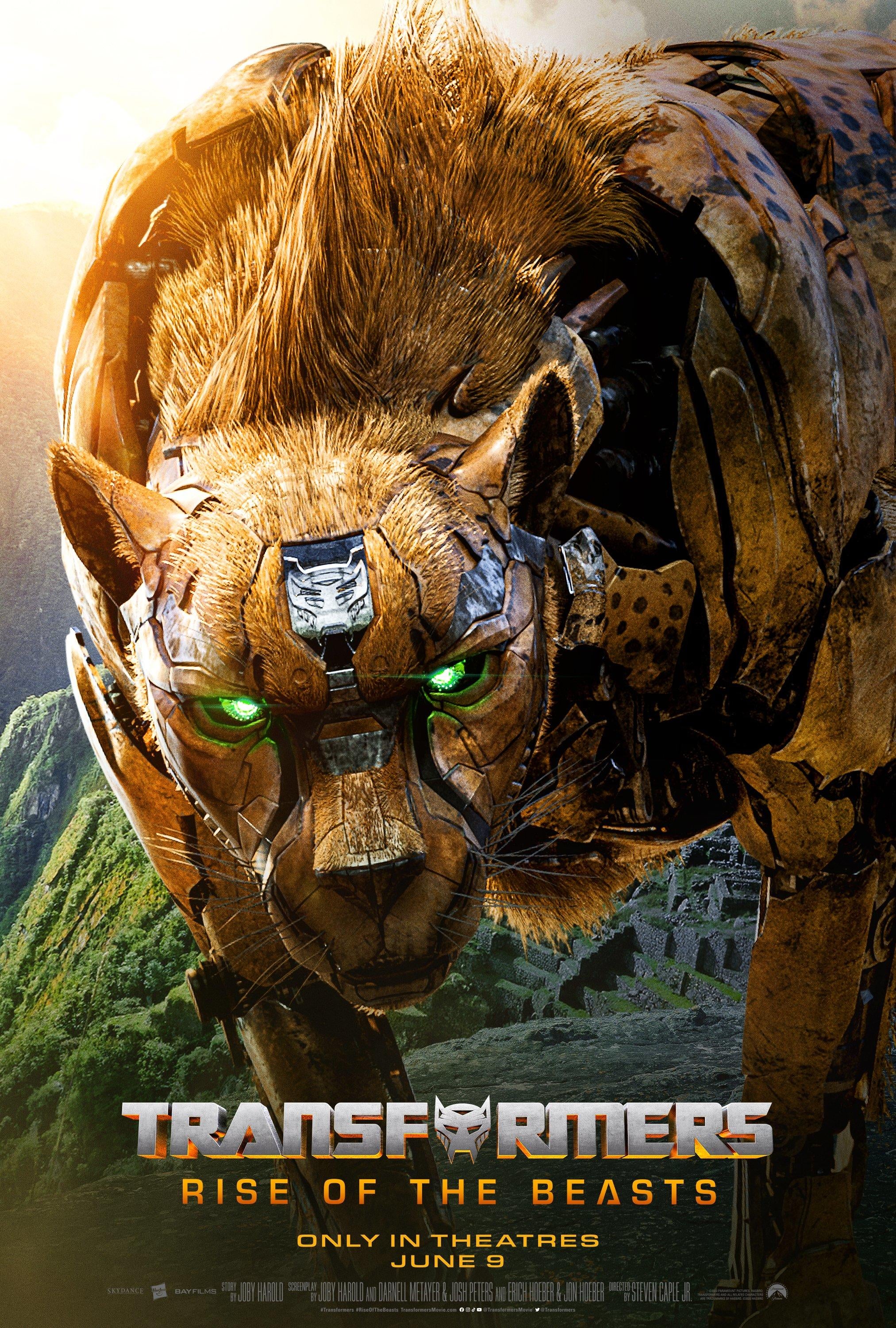 Transformers: Rise Of The Beasts Character Posters Reveal New Characters