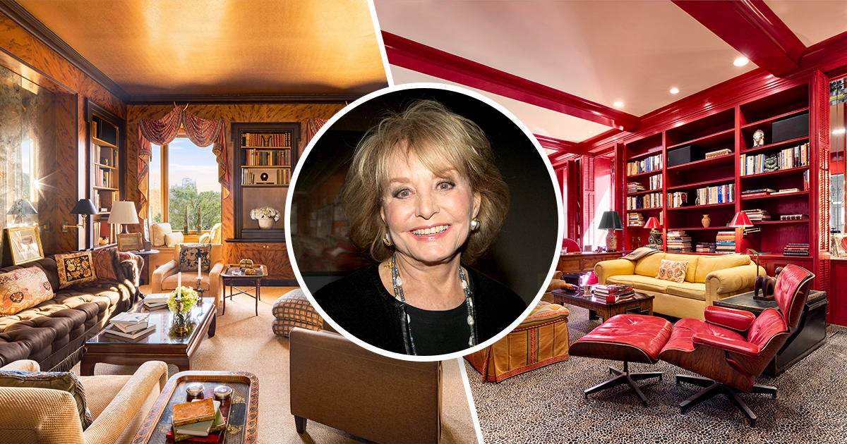 Barbara Walters’ Longtime New York Apartment Hits the Market for Nearly  Million