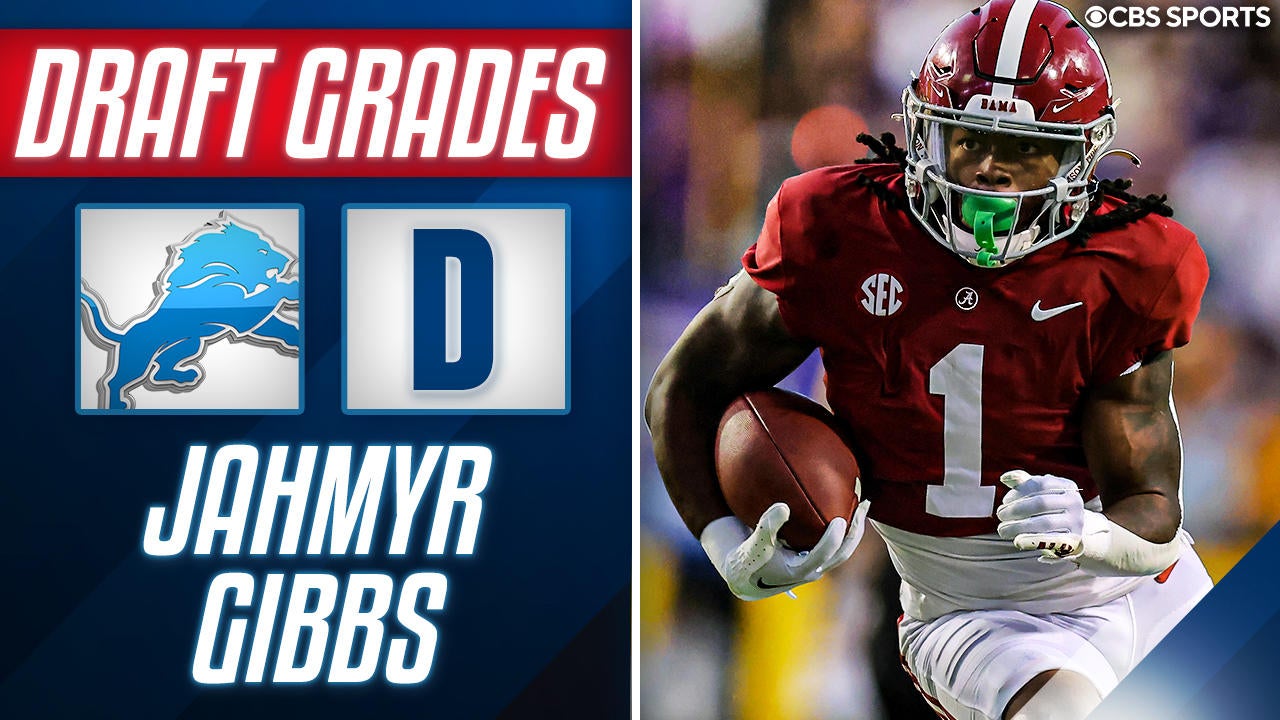 Jahmyr Gibbs selected No. 12 overall in the 2023 NFL draft by the