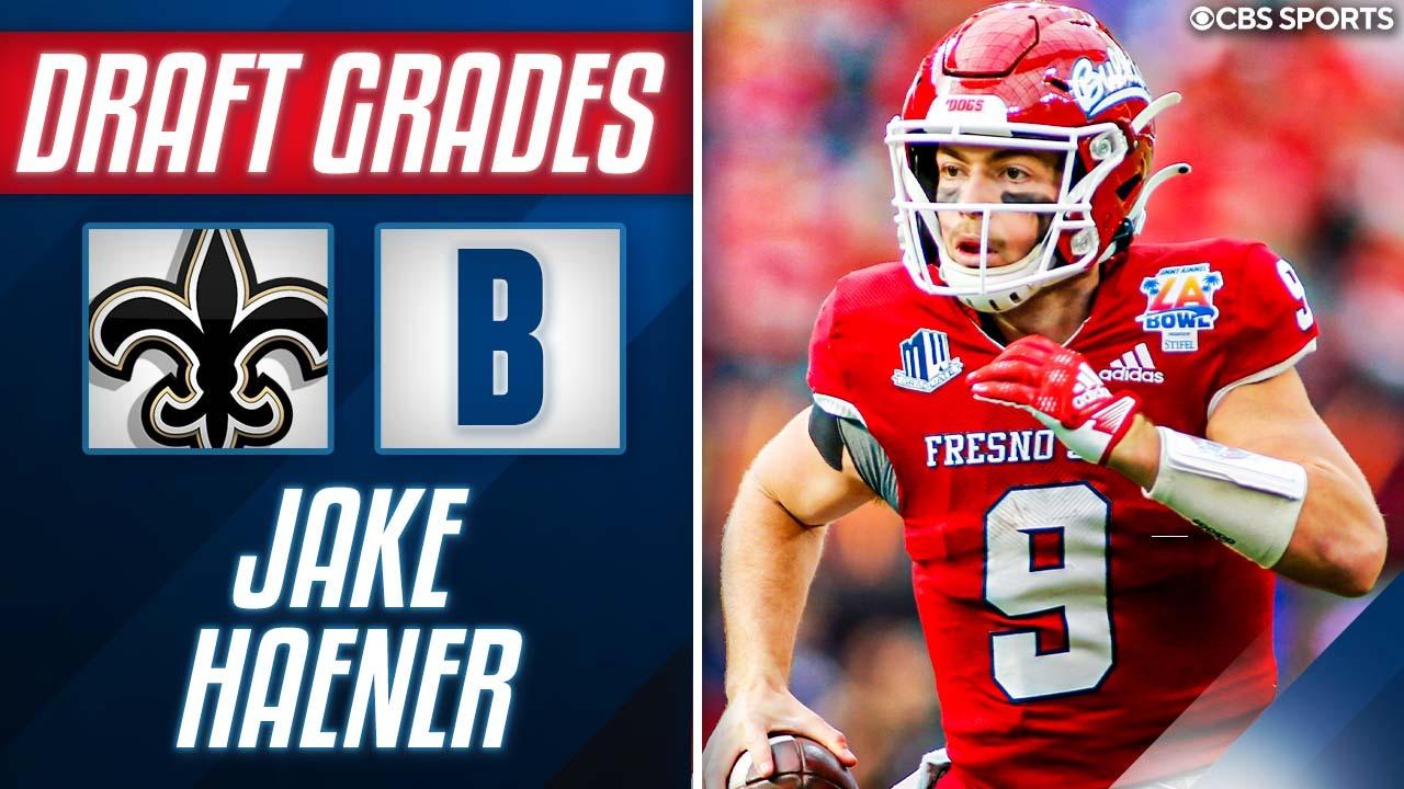 2023 NFL Draft Grades: Saints Select Jake Haener No. 127 Overall Live ...